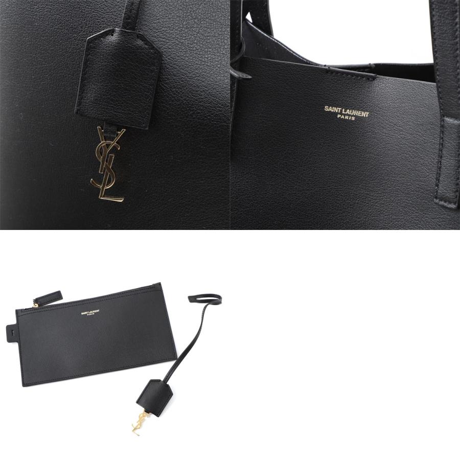 サンローラン SAINT LAURENT トートバッグ SHOPPING NS ショッピング ブラック レディース 600306-csv0j-1000｜mb-y｜12