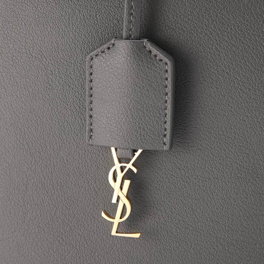 SAINT LAUREN♡トイショッピング ストーングレー トイ・ショッピングバッグ SAINT LAURENT （レザー） | Saint