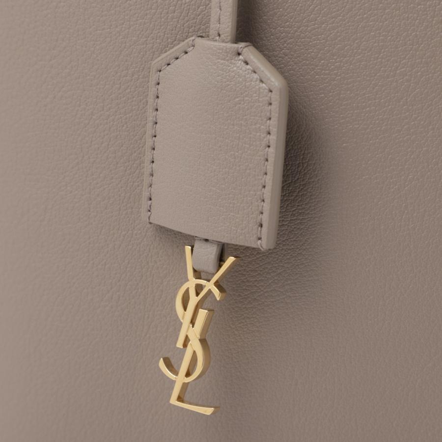 サンローラン SAINT LAURENT トートバッグ YSL BAG SHOPPING TOY ブラウン レディース 600307