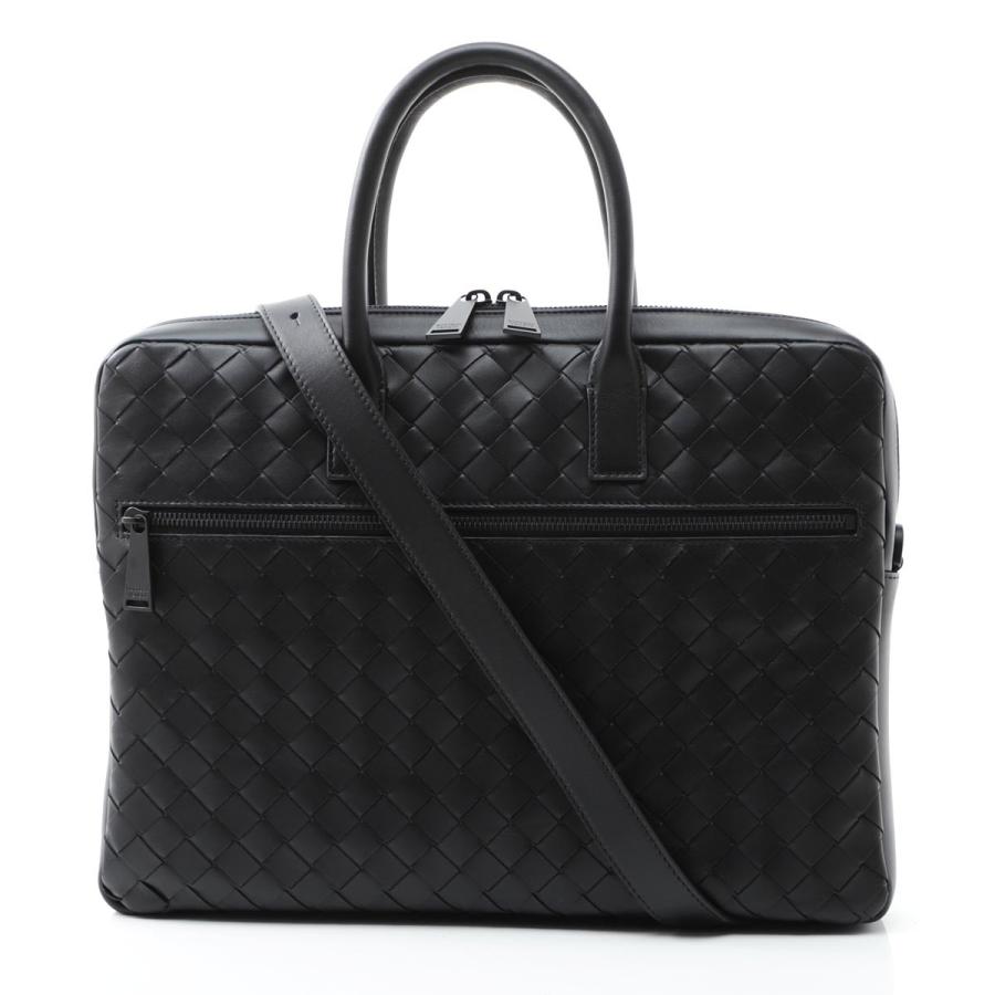ボッテガヴェネタ Bottega Veneta ブリーフケース 2way Small Briefcase 新作続 Vcpq1 84 ショルダーバッグ In Intrecciato ブラック メンズ Vn