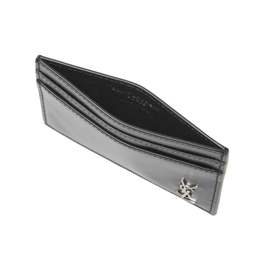 SAINT LAURENT サンローラン カードケース ブラック メンズ 607603