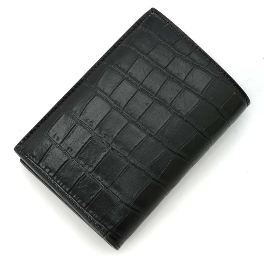 SAINT LAURENT サンローラン 2つ折り財布 CREDIT CARD WALLET ブラック
