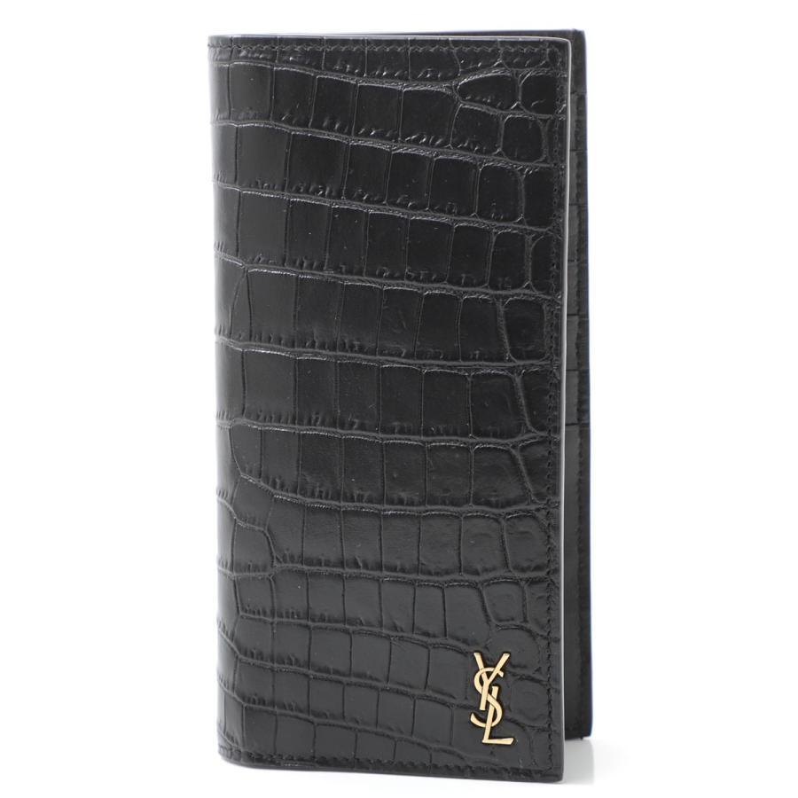 SAINT LAURENT サンローラン 長財布 小銭入れ付き TINY MONOGRAM