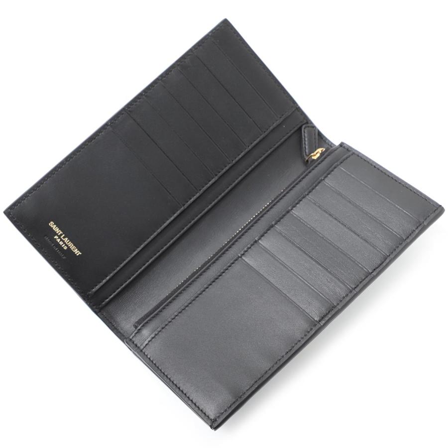 SAINT LAURENT サンローラン 長財布 小銭入れ付き TINY MONOGRAM