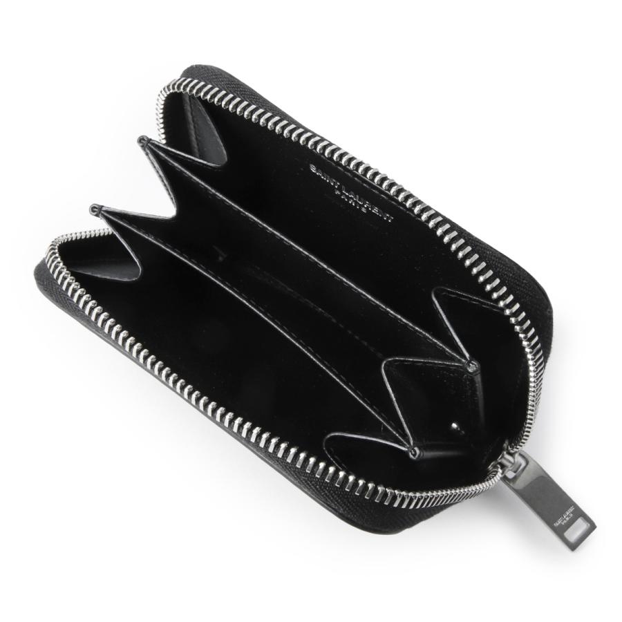 SAINT LAURENT サンローラン コインケース ブラック メンズ 607765