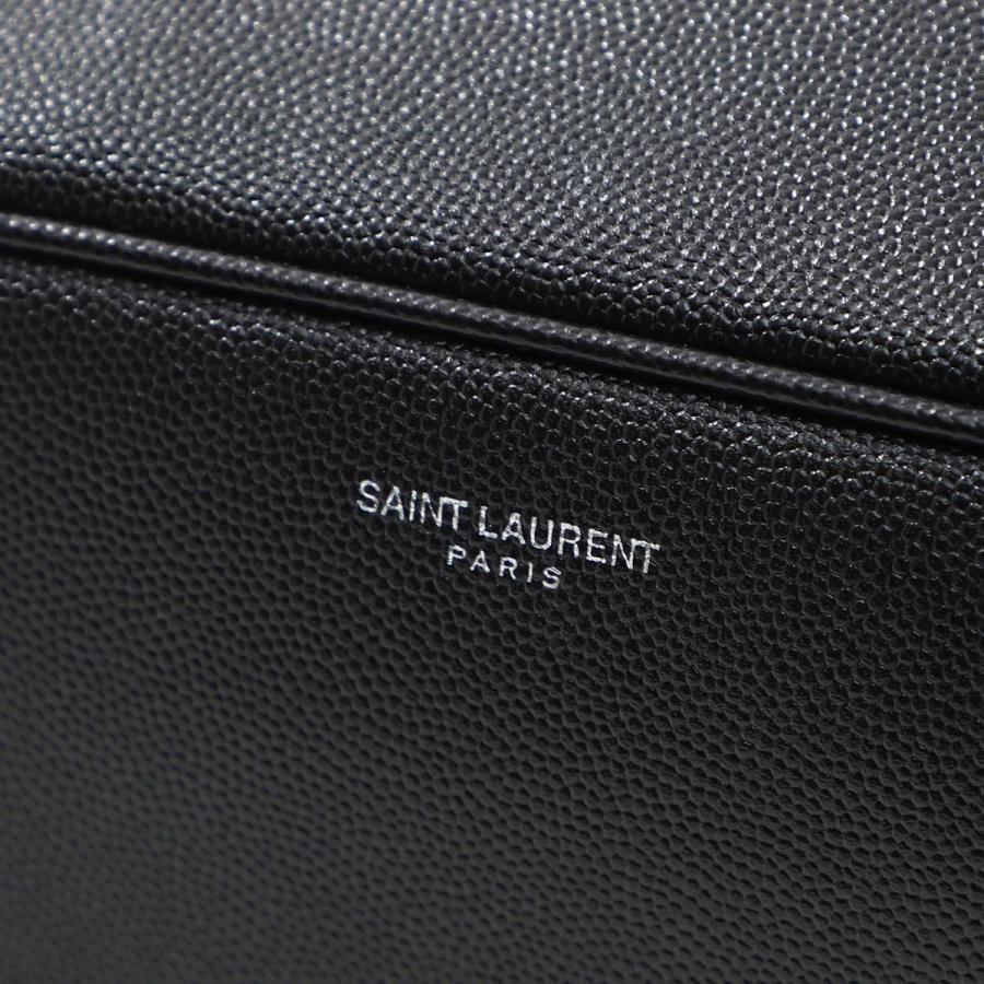 SAINT LAURENT サンローラン ポーチ GROOMING CASE IN GRAIN DE POUDRE