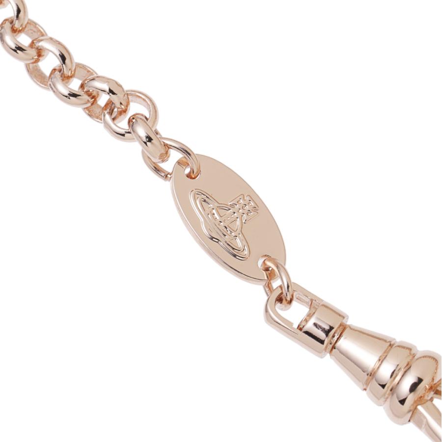 ヴィヴィアンウエストウッド Vivienne Westwood ブレスレット NEW PETITE ORB BRACELET ゴールド レディース 61020057-02g002-cn-g002-pinkgoldの画像