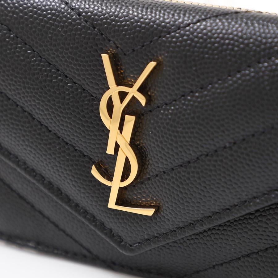 サンローラン SAINT LAURENT カードケース MONOGRAMME モノグラム ...