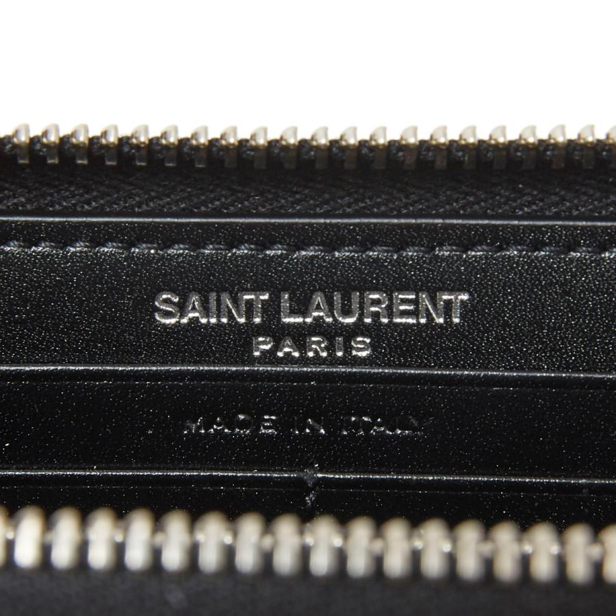 SAINT LAURENT サンローラン ラウンドファスナー 長財布 小銭