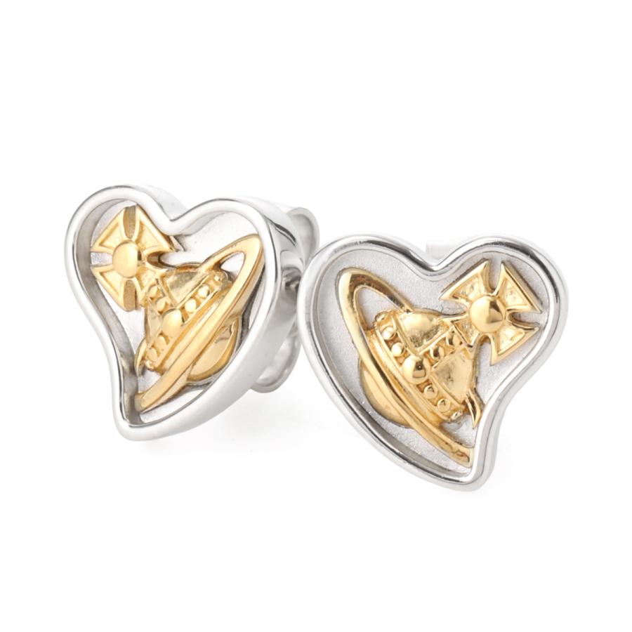 ヴィヴィアンウエストウッド Vivienne Westwood 両耳ピアス FAYE EARRINGS シルバー レディース 6201038d-01p005-p005-platinum-goldの画像