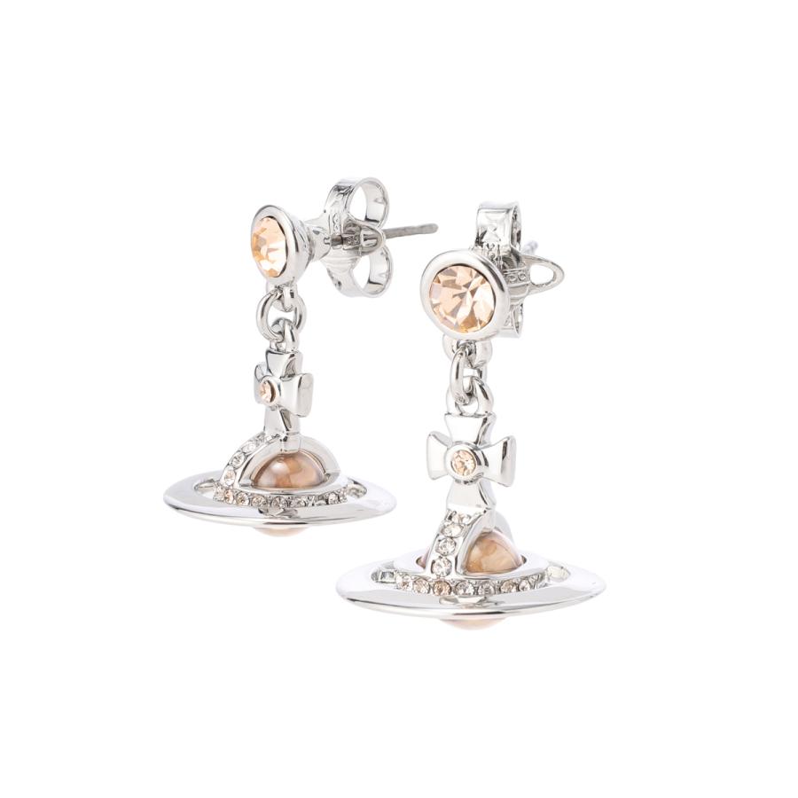  オーブピアス シルバー ブルー【両耳箱付き】 Vivienne Westwood（ヴィヴィアンウエストウッド） 両耳ピアス NEW