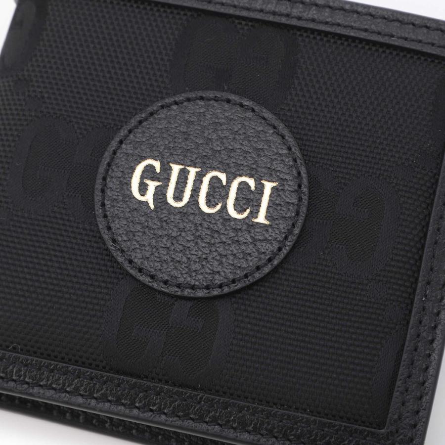グッチ GUCCI 2つ折り財布 小銭入れ付き GUCCI OFF THE GRID ブラック 