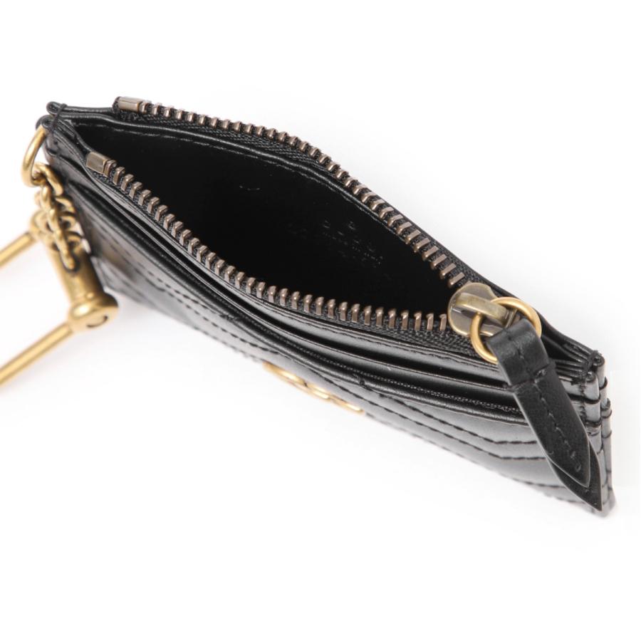GUCCI グッチ キーケース GG Marmont ブラック レディース
