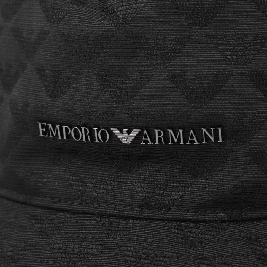 エンポリオアルマーニ EMPORIO ARMANI ストラップ付き ハット