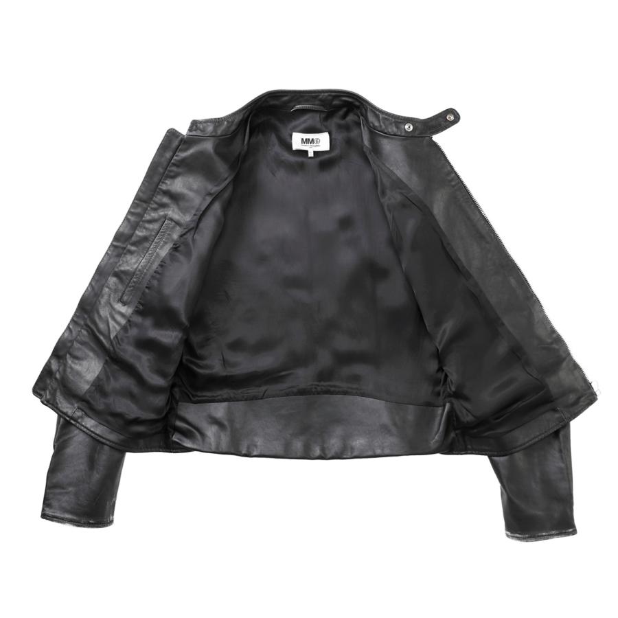 エムエム 6 メゾンマルジェラ MM6 Maison Margiela レザージャケット 
