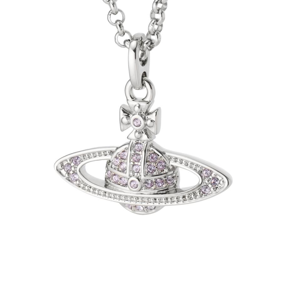 ヴィヴィアンウエストウッド ネックレス Vivienne Westwood MINI BAS RELIEF PENDANT シルバー レディースの画像