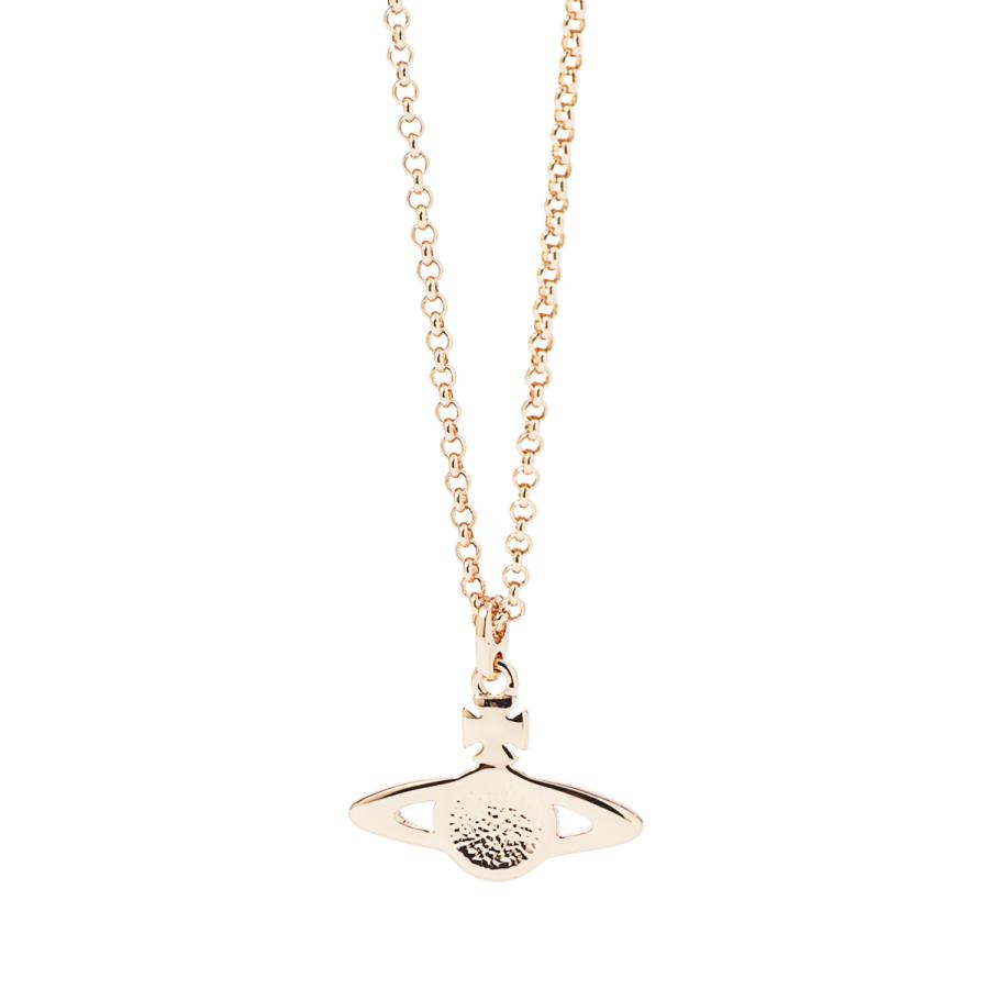 ヴィヴィアンウエストウッド Vivienne Westwood ネックレス MINI BAS RELIEF PENDANT ゴールド レディース 63020086-02r121-cn-r121-gold-lightcoloradotopazの画像