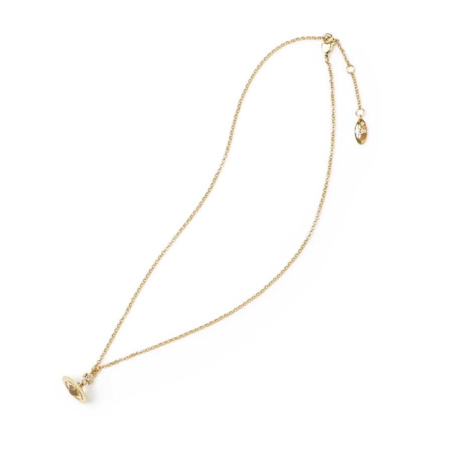 ヴィヴィアンウエストウッド ネックレス Vivienne Westwood NEW PETITE ORB PENDANT ゴールド レディースの画像