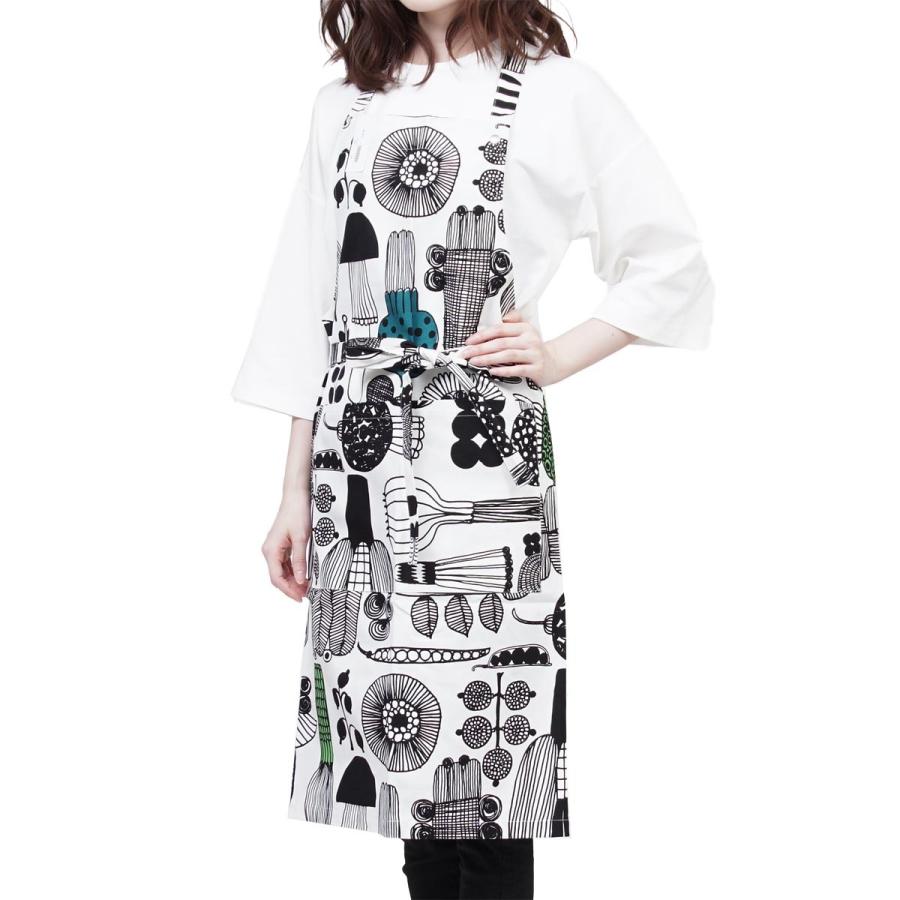 marimekko（マリメッコ） エプロン Puutarhurin parhaat ブラック
