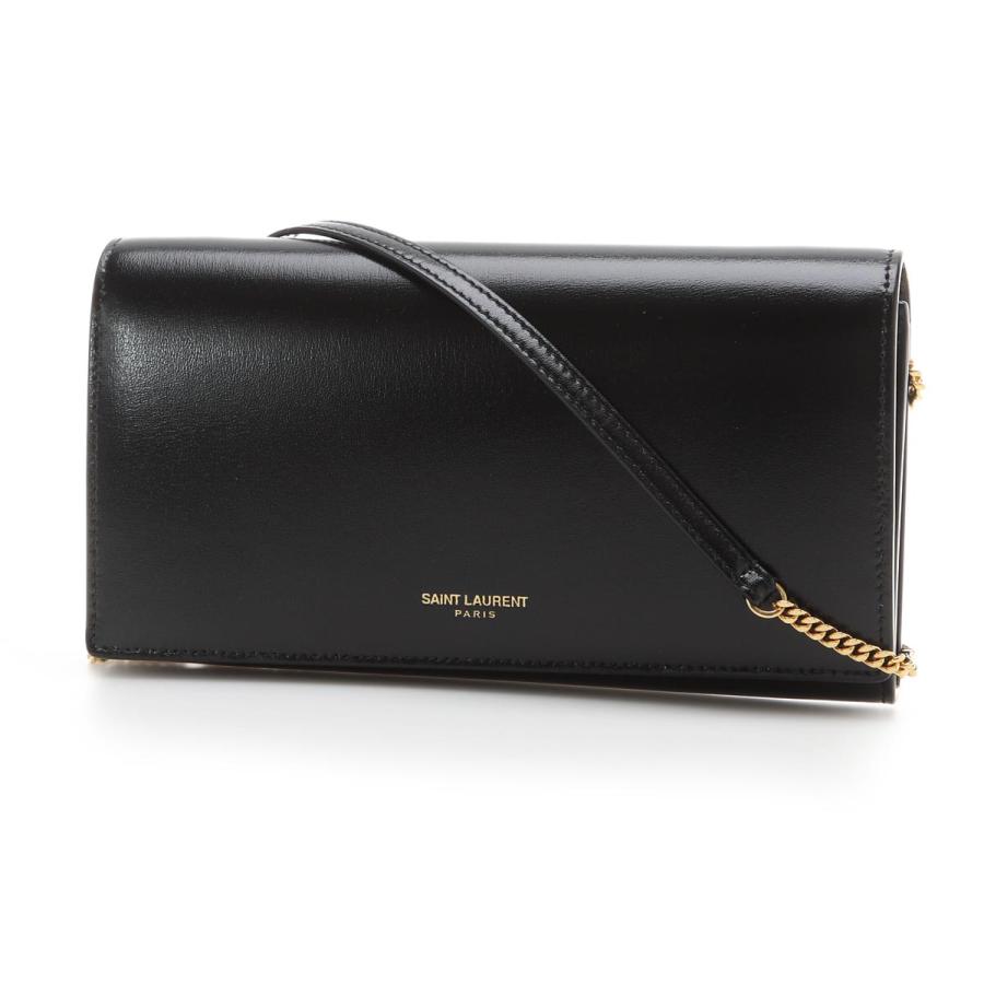 SAINT LAURENT サンローラン 長財布 ブラック レディース 635203-03p0j