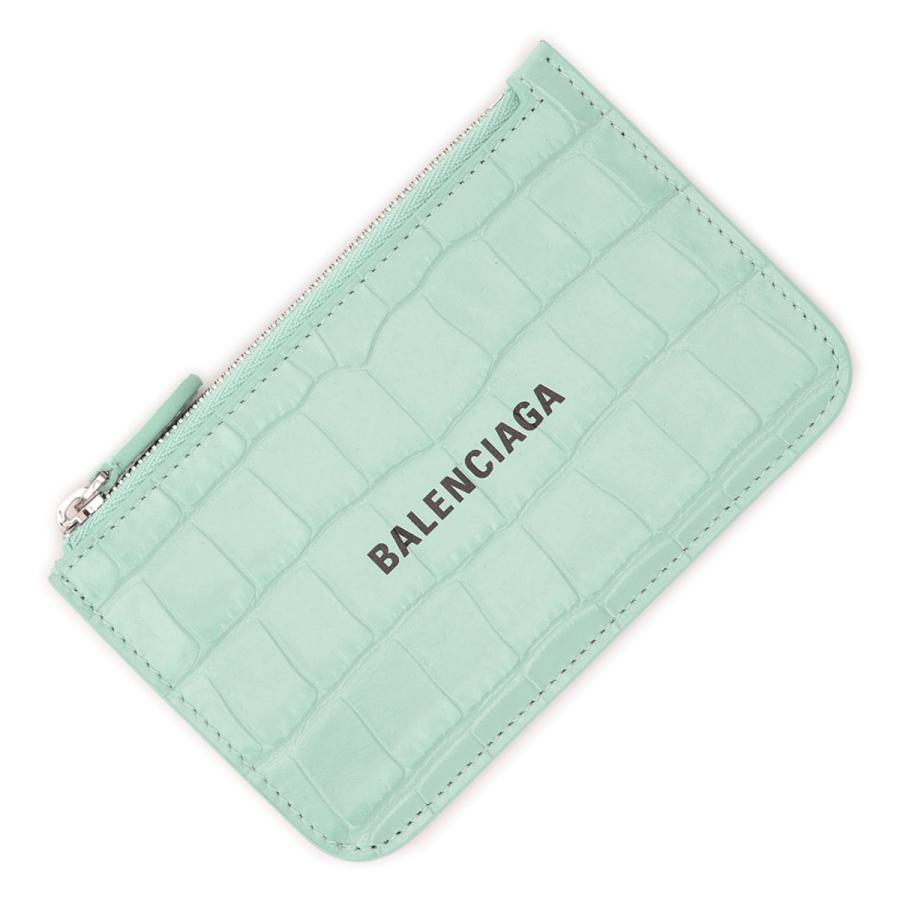BALENCIAGA（バレンシアガ） カードケース グリーン レディース 637130
