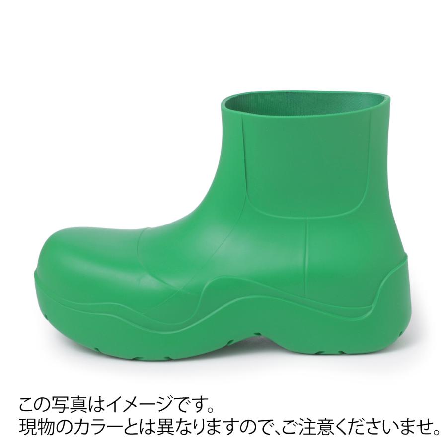 訳ありアウトレット ボッテガヴェネタ BOTTEGA VENETA アンクルブーツ PUDDLE ANKLE BOOT レインブーツ ブラウン メンズ｜mb-y｜04