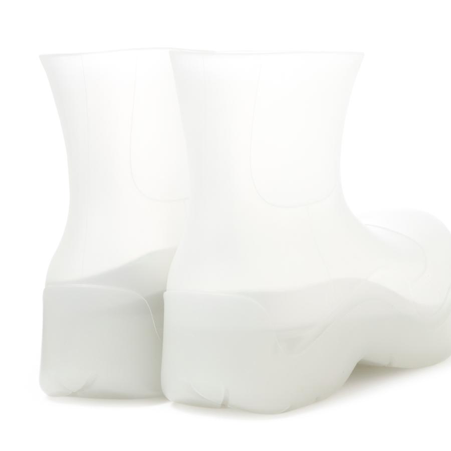 ボッテガヴェネタ 白 レインブーツ 晴雨兼用36サイズ(23cm)ヒール10cm ボッテガヴェネタ 白 レインブーツ 晴雨兼用36サイズ(23cm)ヒール10cm