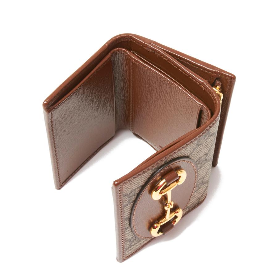 GUCCI（グッチ） GUCCI 3つ折り財布 小銭入れ付き GUCCI HORSEBIT 1955