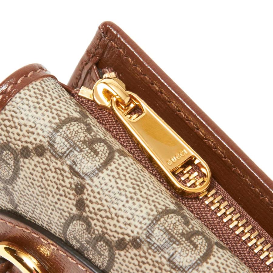 GUCCI（グッチ） GUCCI 3つ折り財布 小銭入れ付き GUCCI HORSEBIT 1955