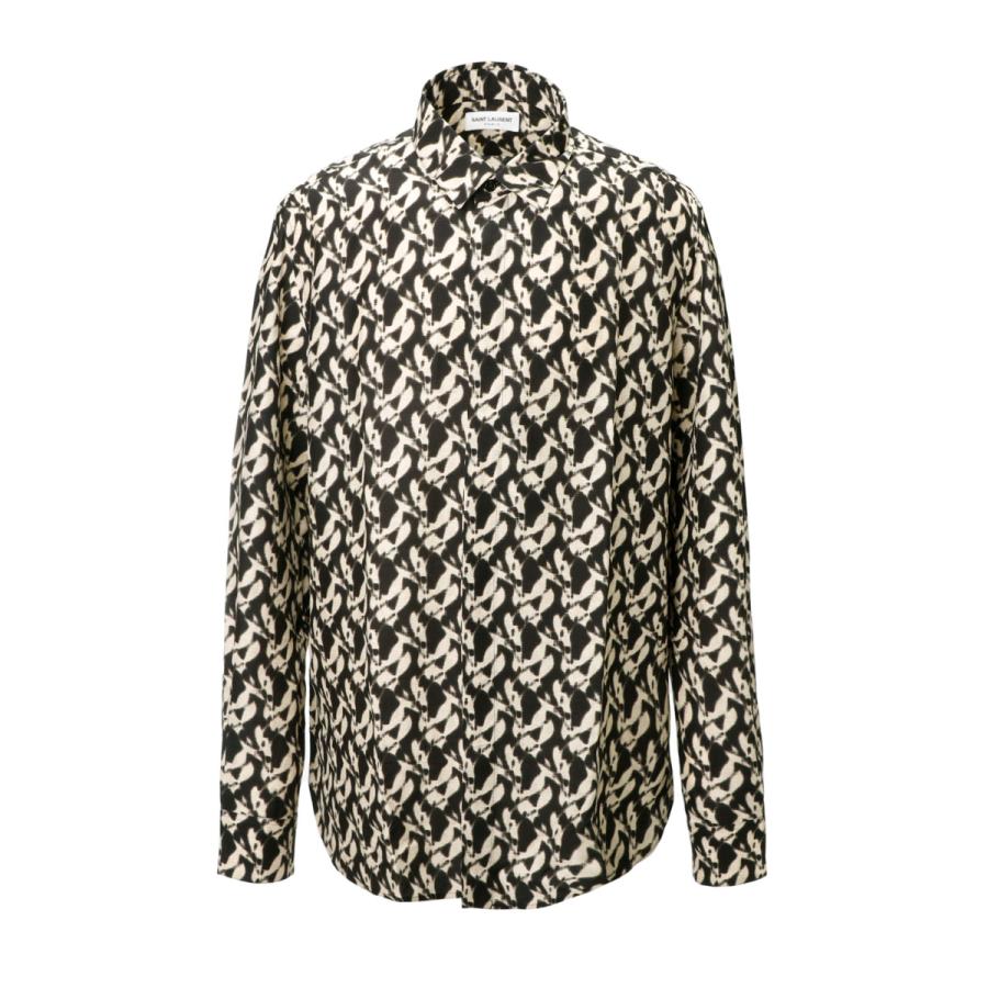 SAINT LAURENT サンローラン 長袖レギュラーカラーシャツ YVES SAINT LAURENT サンローラン 長袖レギュラーカラーシャツ YVES