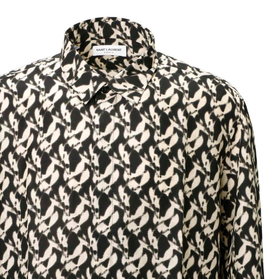 SAINT LAURENT サンローラン 長袖レギュラーカラーシャツ YVES SAINT LAURENT サンローラン 長袖レギュラーカラーシャツ YVES