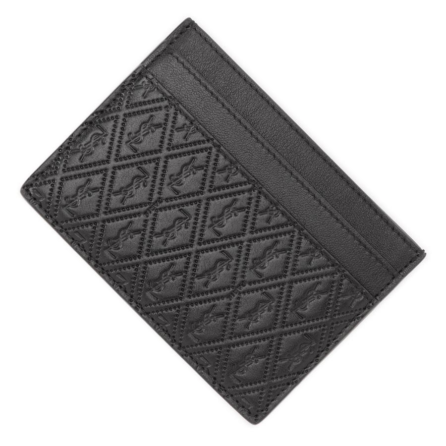 SAINT LAURENT サンローラン カードケース ブラック メンズ 647148