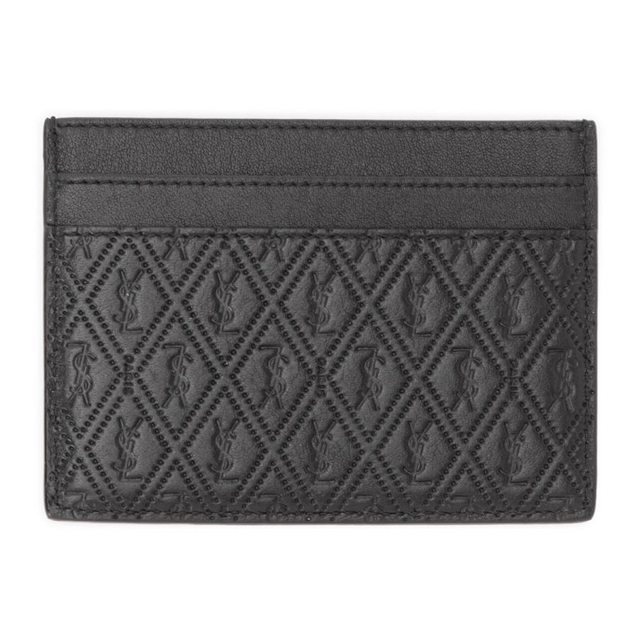 SAINT LAURENT サンローラン カードケース ブラック メンズ 647148