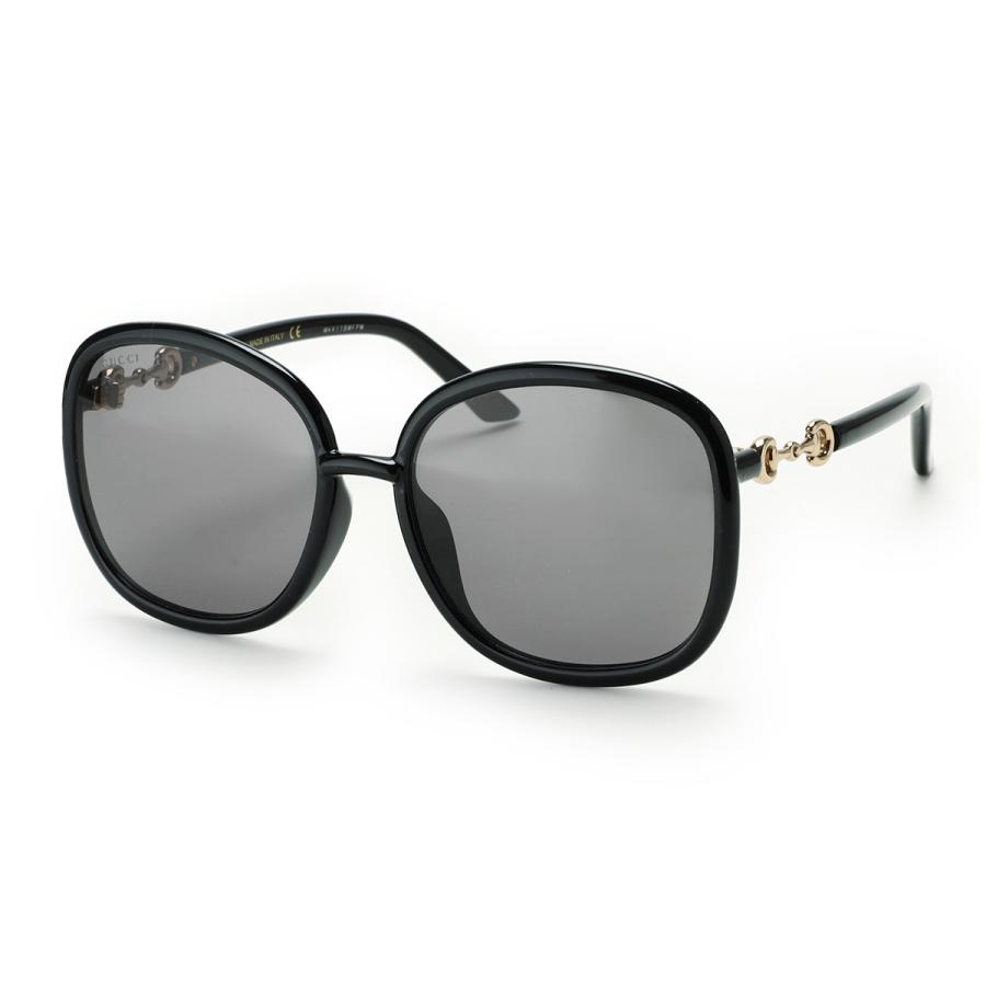 GUCCI グッチ サングラス ROUND-FRAME SUNGLASSES ASIAN FIT ブラック 