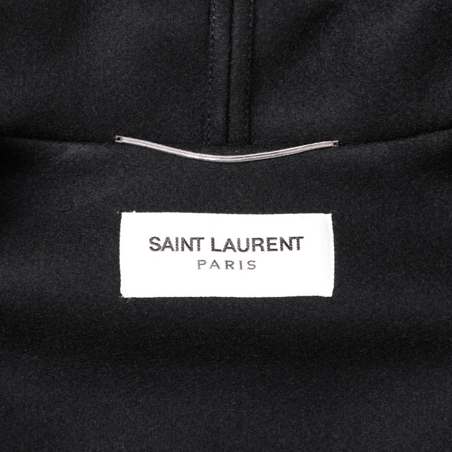 サンローランパリダッフルコートSAINT LAURENT RARIS 黒36 SAINT LAURENT - サンローラン.ダッフルコート36の通販 by Sato's shop