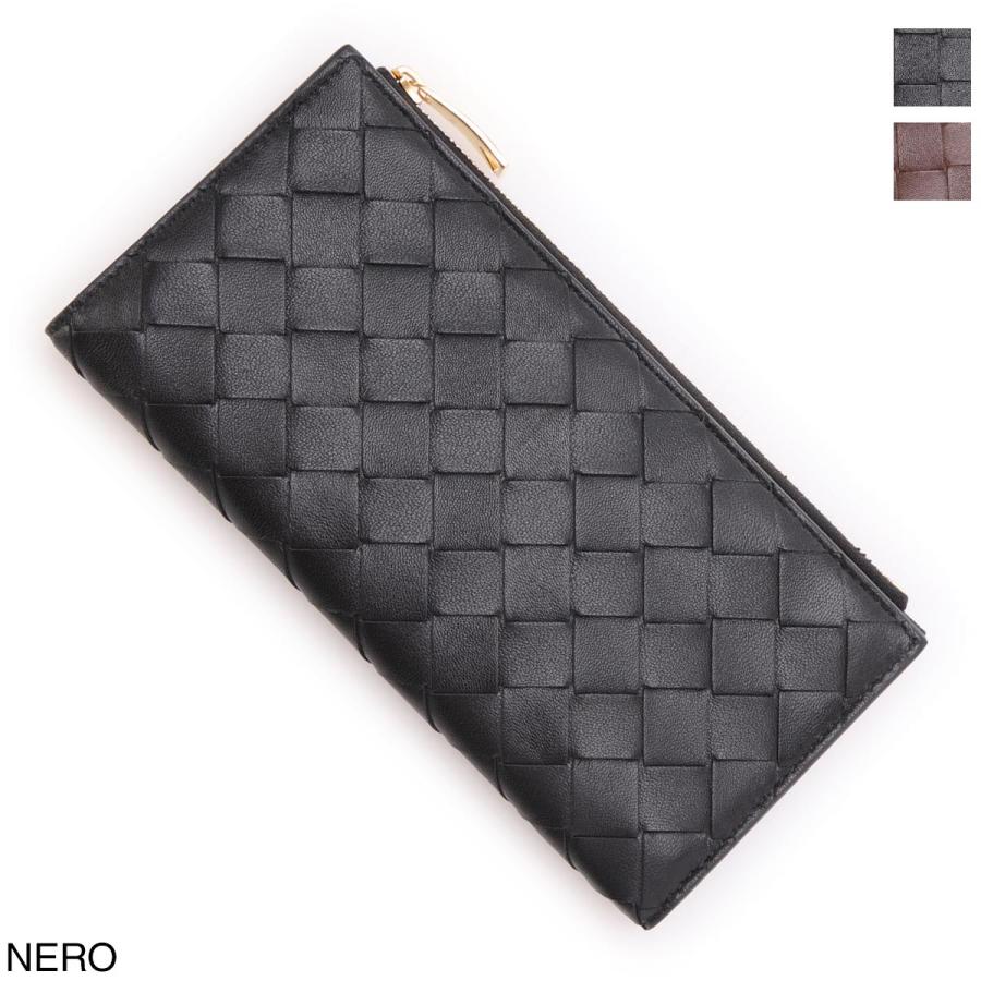 ボッテガべネタ　長財布　メンズ　レディース　小銭　札　ブランド　BOTTEGA BOTTEGA VENETA ボッテガヴェネタ 長財布 小銭入れ付き NAPPA