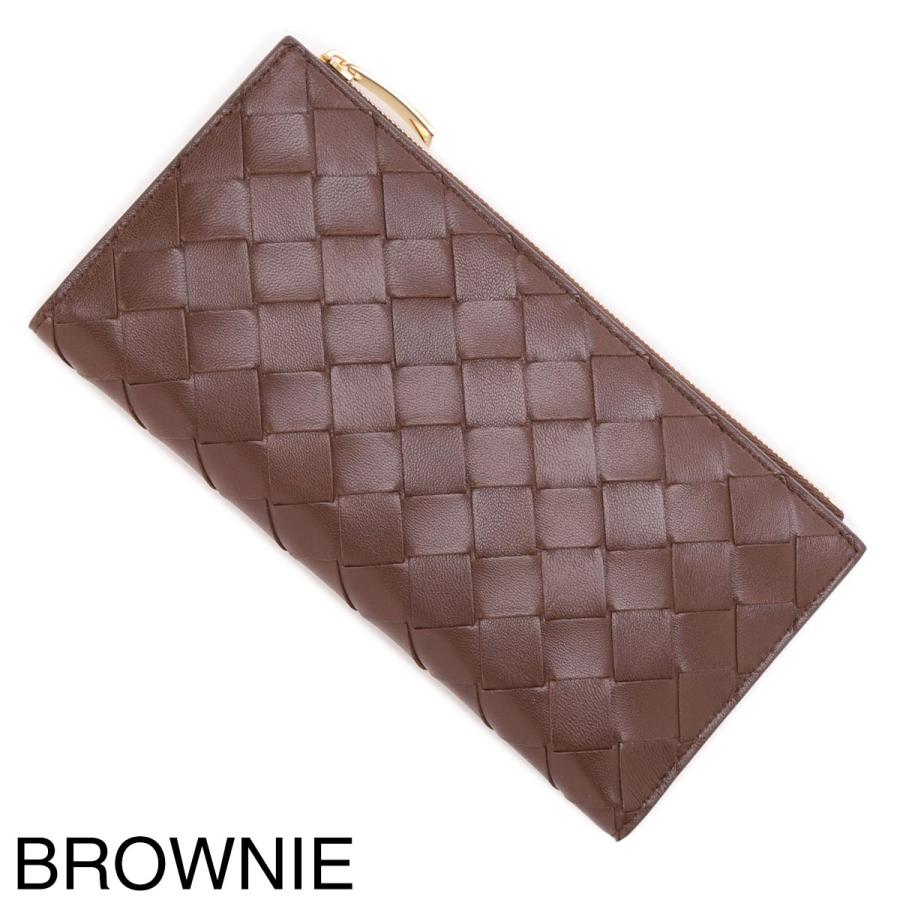 Bottega Veneta ボッテガヴェネタ 長財布 ブラウン 財布 小物 BOTTEGA VENETA ボッテガ・ヴェネタ ラウンド長財布 財布・小物