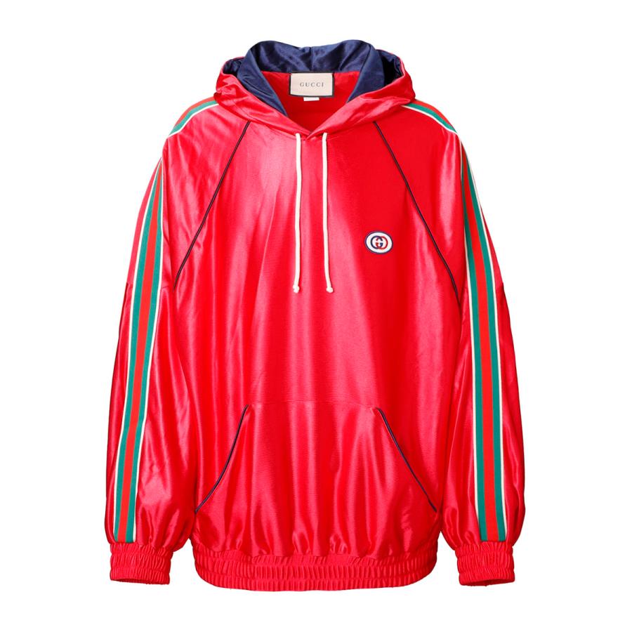 GUCCI グッチ パーカ フーディ レッド メンズ 653373-xjdi9-6429