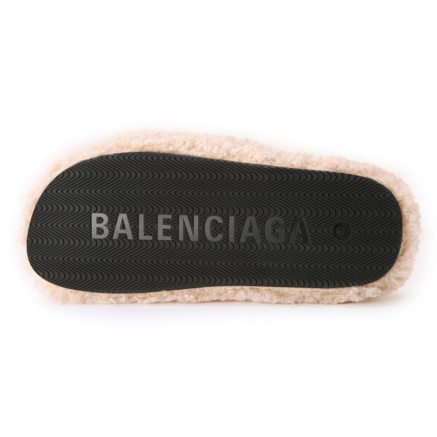 BALENCIAGA（バレンシアガ） サンダル FURRY SLIDE ベージュ