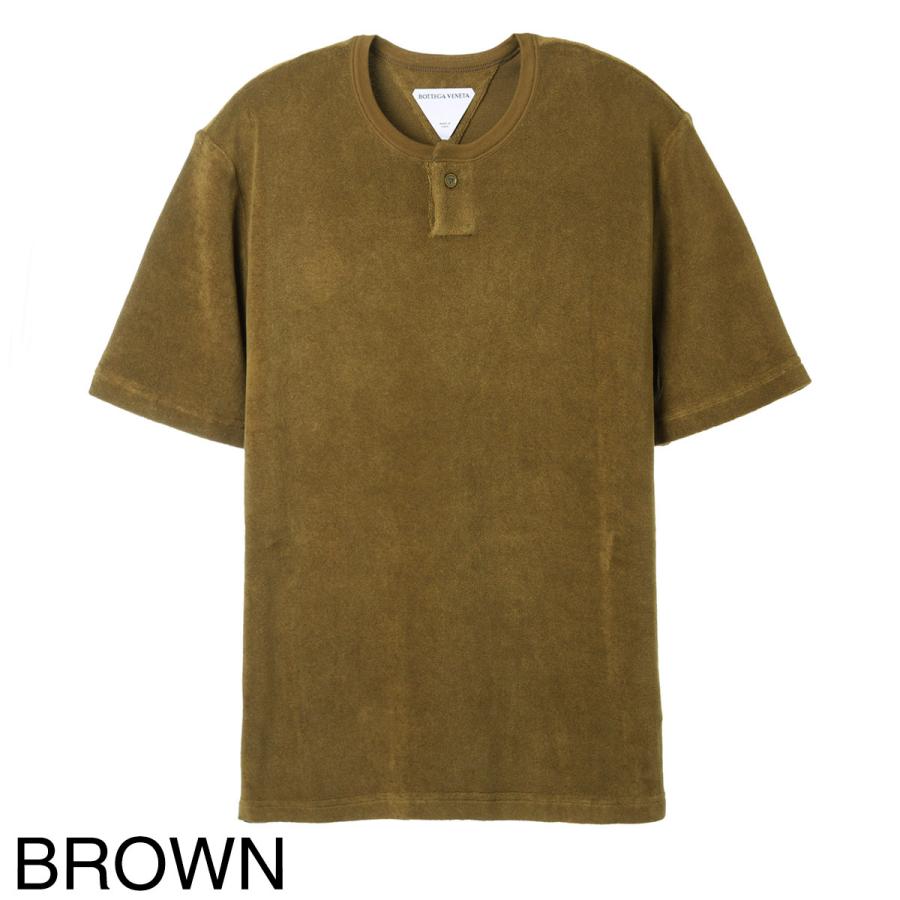 ボッテガヴェネタ BOTTEGA VENETA ヘンリーネック Tシャツ メンズ 
