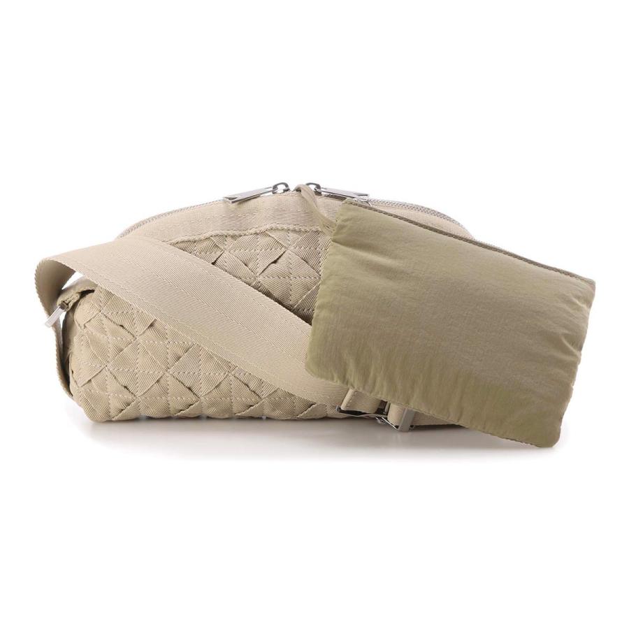 BOTTEGA VENETA ベージュ ボディバッグ　ウェビング　ボッテガ BOTTEGA VENETA（ボッテガ・ヴェネタ） ボディバッグ WEBBING ベルト