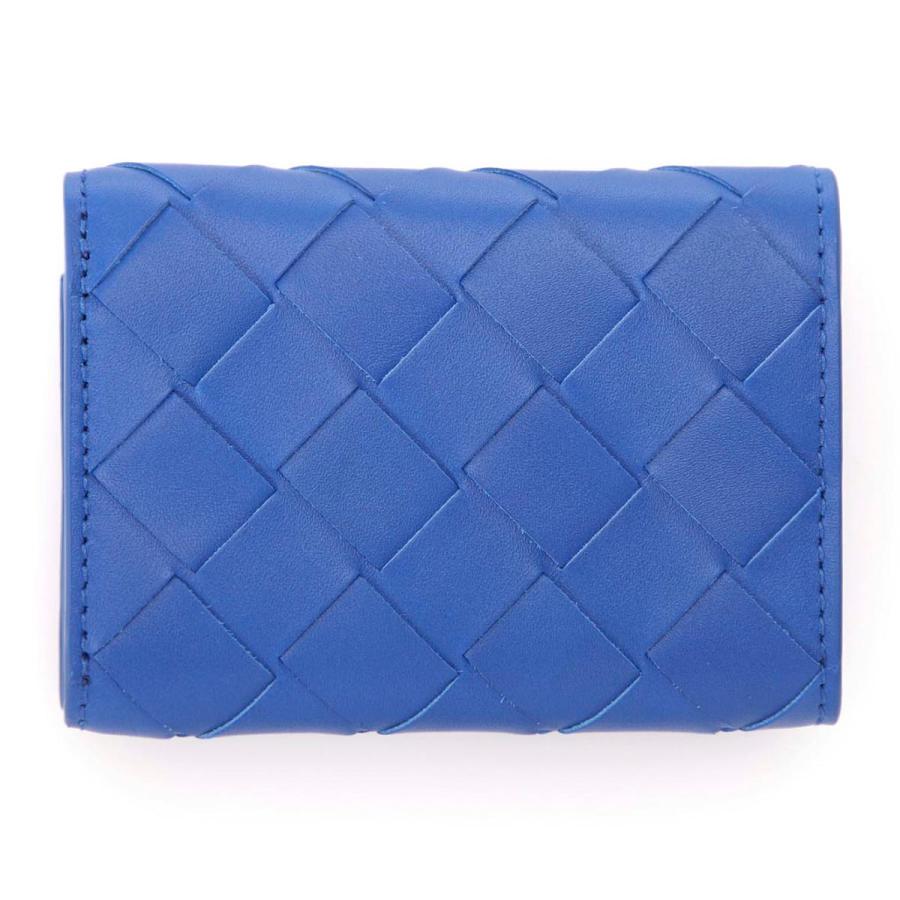 も*️様 BOTTEGA紺色ブルー編み込み 三つ折り財布 も*️様 BOTTEGA紺色ブルー編み込み 三つ折り財布 も*️様 BOTTEGA
