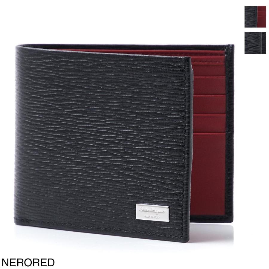 サルヴァトーレフェラガモ Salvatore Ferragamo 2つ折り財布 Pebble メンズ Nero Red モダンブルーyahoo 店 通販 Yahoo ショッピング