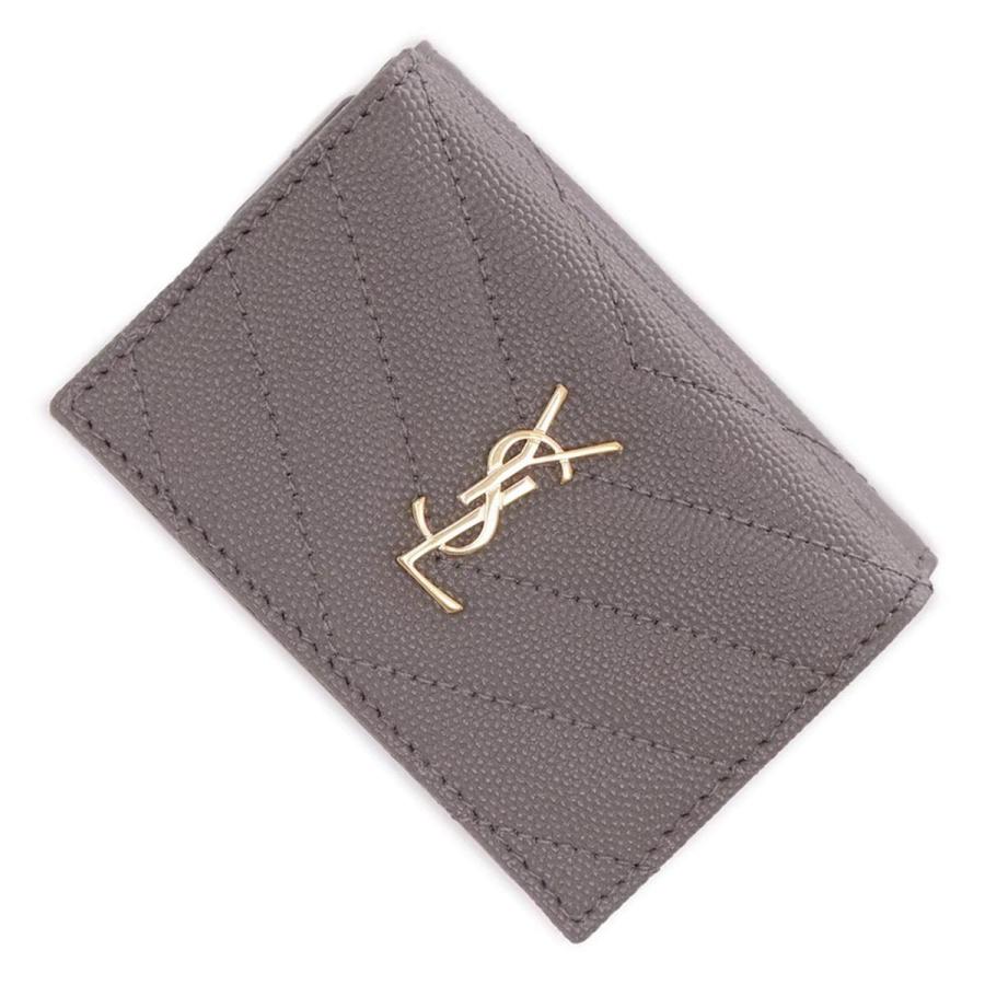 SAINT LAURENT サンローラン 3つ折り財布 小銭入れ付き MONOGRAM