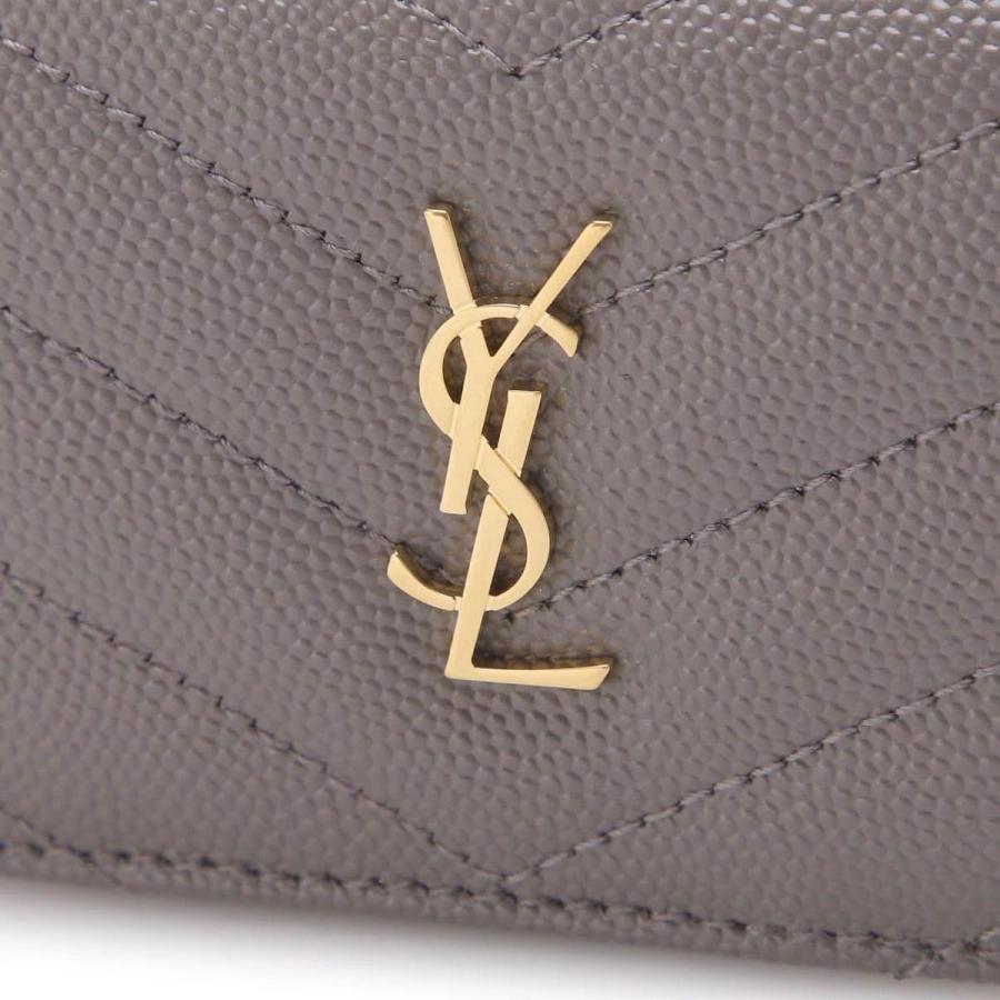 SAINT LAURENT サンローラン 3つ折り財布 小銭入れ付き MONOGRAM