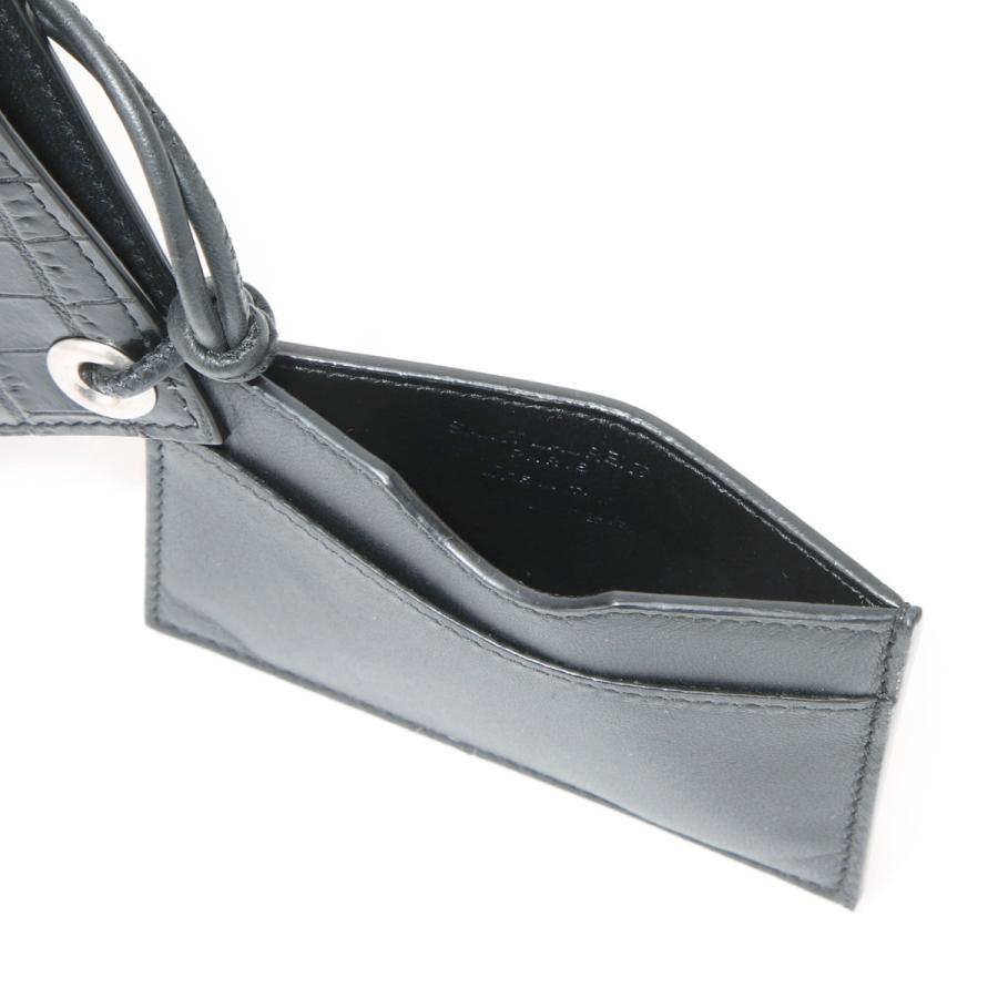 SAINT LAURENT Paris カードケース SAINT LAURENT PARIS reversible card case in smooth leather in