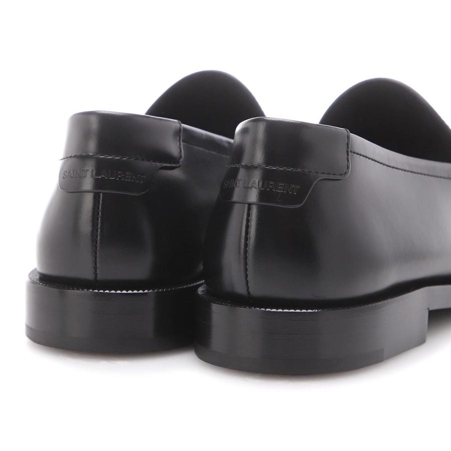 サンローラン SAINT LAURENT ローファー LE LOAFER 15 大きいサイズあり ブラック レディース  670232-1vuvv-1000