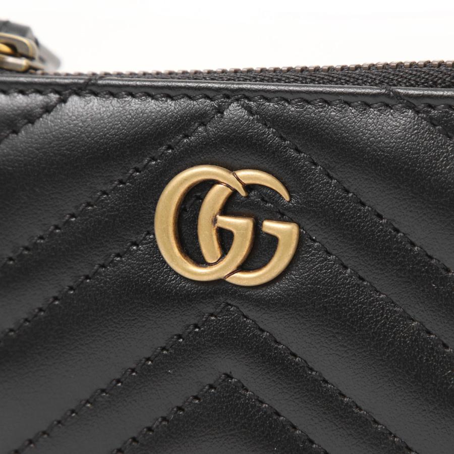 GUCCI（グッチ） キーケース GG Marmont ブラック レディース 671773