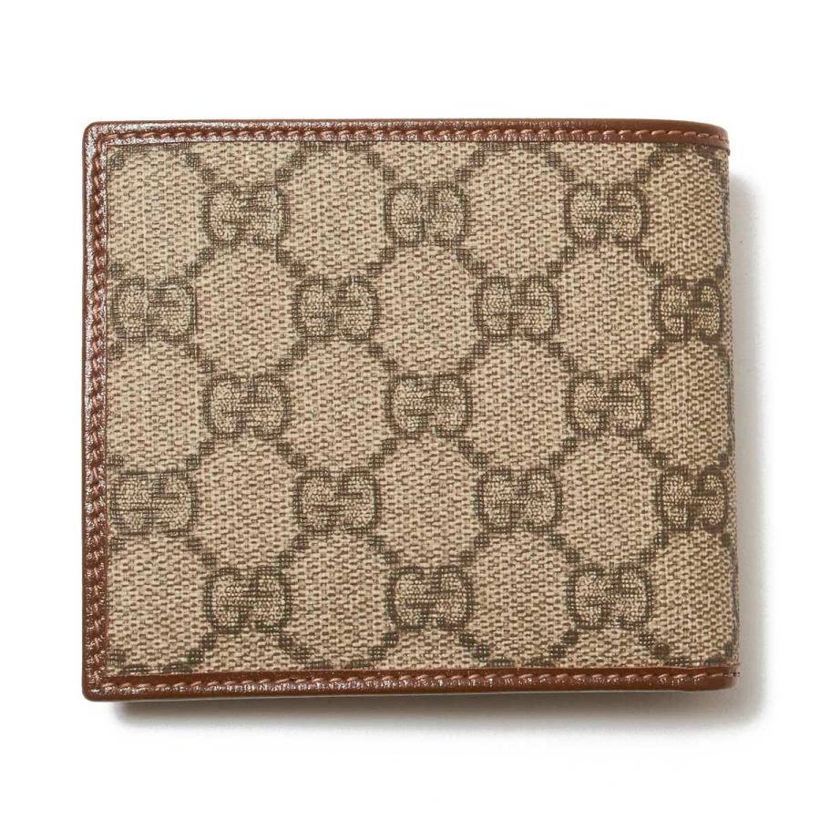 GUCCI グッチ 2つ折り財布 小銭入れ付き ARIA GG Marmont ベージュ 