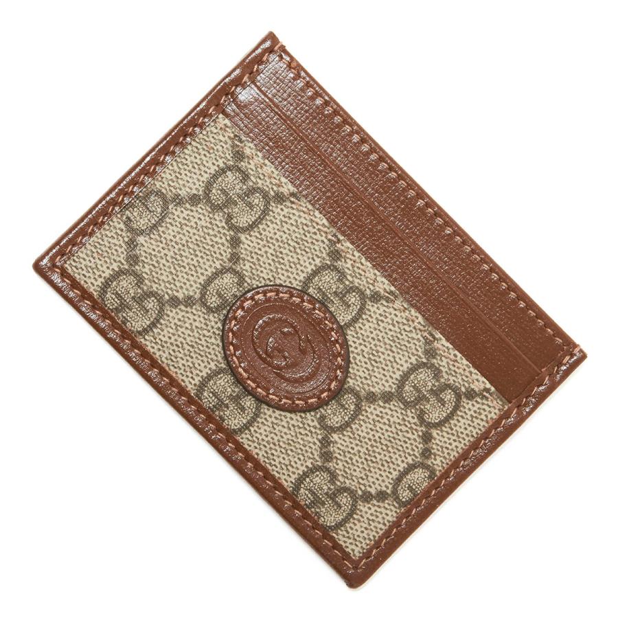 GUCCI カードケース GGパターン ブラウン